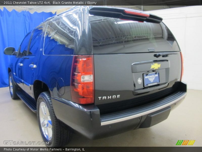 Black Granite Metallic / Ebony 2011 Chevrolet Tahoe LTZ 4x4