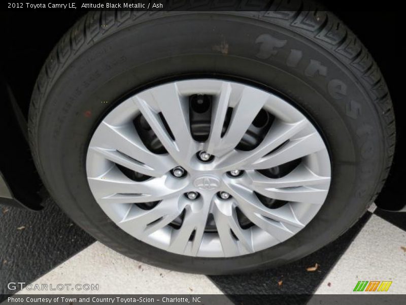 Attitude Black Metallic / Ash 2012 Toyota Camry LE