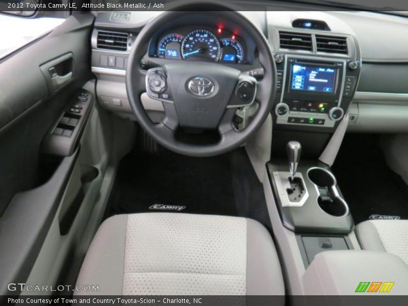 Attitude Black Metallic / Ash 2012 Toyota Camry LE