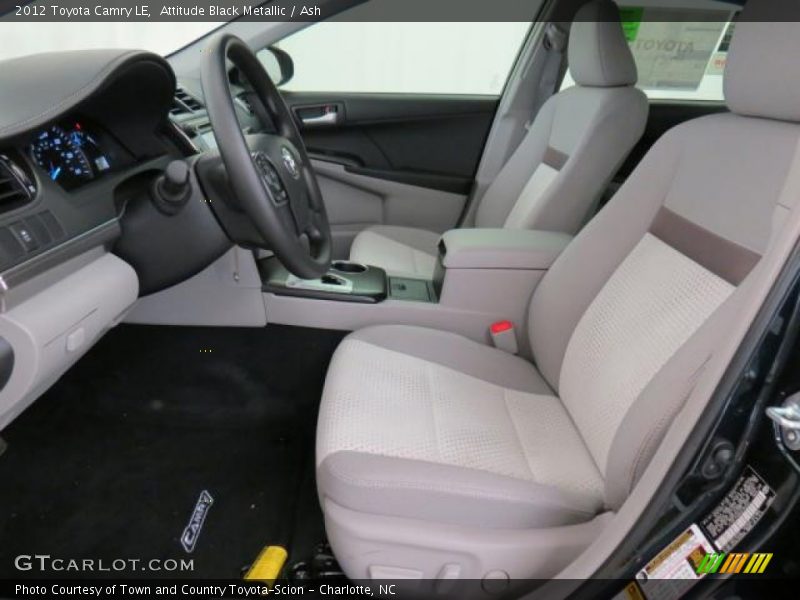 Attitude Black Metallic / Ash 2012 Toyota Camry LE