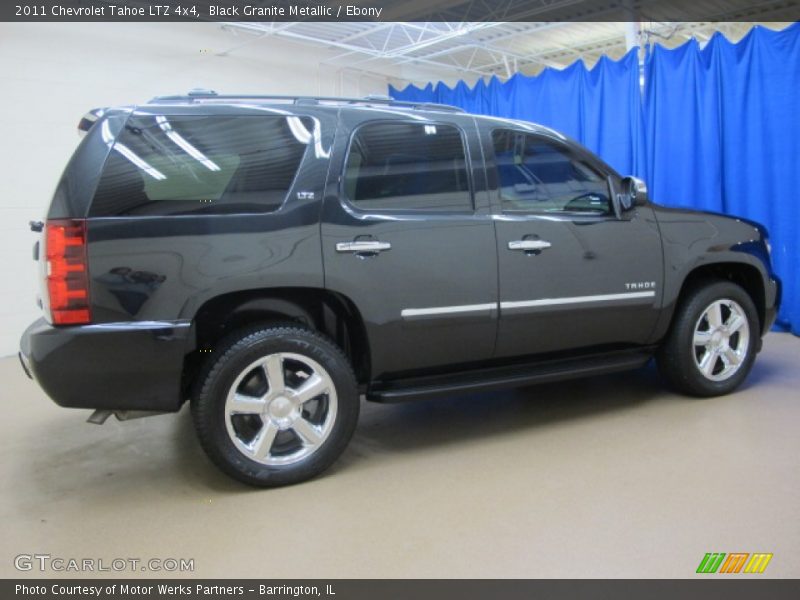 Black Granite Metallic / Ebony 2011 Chevrolet Tahoe LTZ 4x4