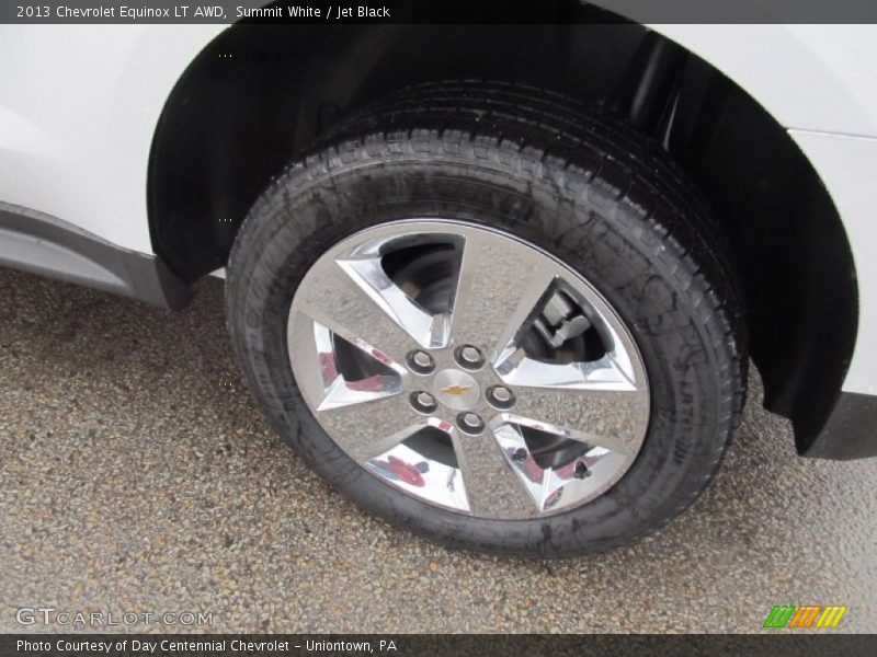 Summit White / Jet Black 2013 Chevrolet Equinox LT AWD