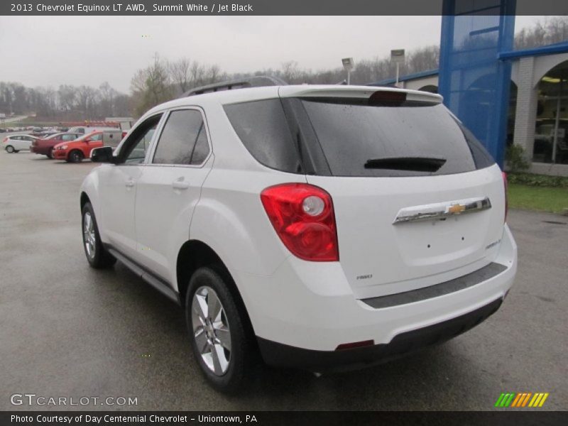 Summit White / Jet Black 2013 Chevrolet Equinox LT AWD