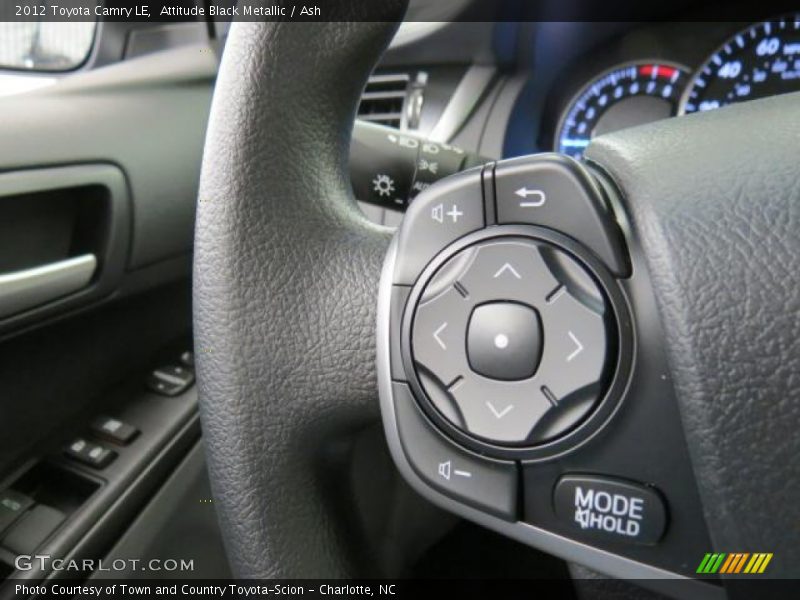 Attitude Black Metallic / Ash 2012 Toyota Camry LE