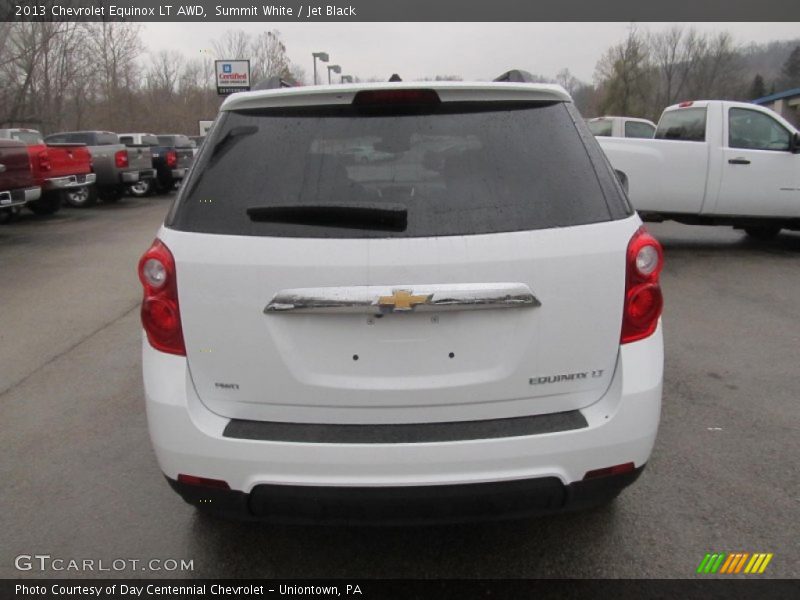 Summit White / Jet Black 2013 Chevrolet Equinox LT AWD
