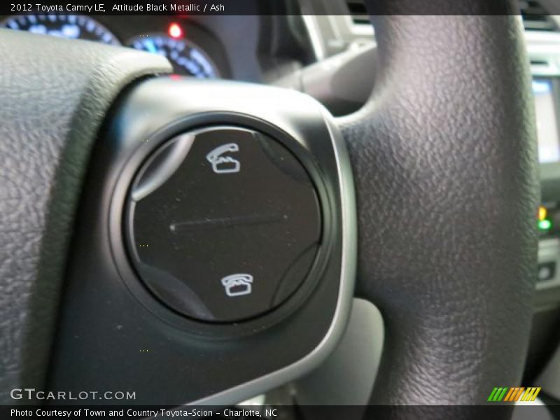 Attitude Black Metallic / Ash 2012 Toyota Camry LE