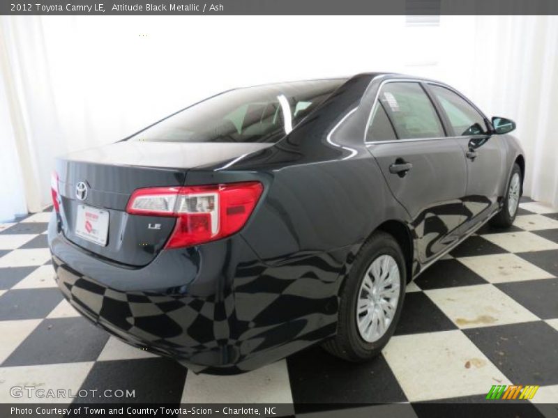 Attitude Black Metallic / Ash 2012 Toyota Camry LE