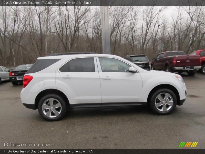 Summit White / Jet Black 2013 Chevrolet Equinox LT AWD