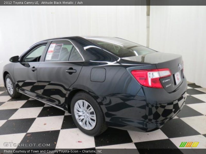 Attitude Black Metallic / Ash 2012 Toyota Camry LE