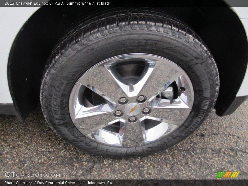 Summit White / Jet Black 2013 Chevrolet Equinox LT AWD