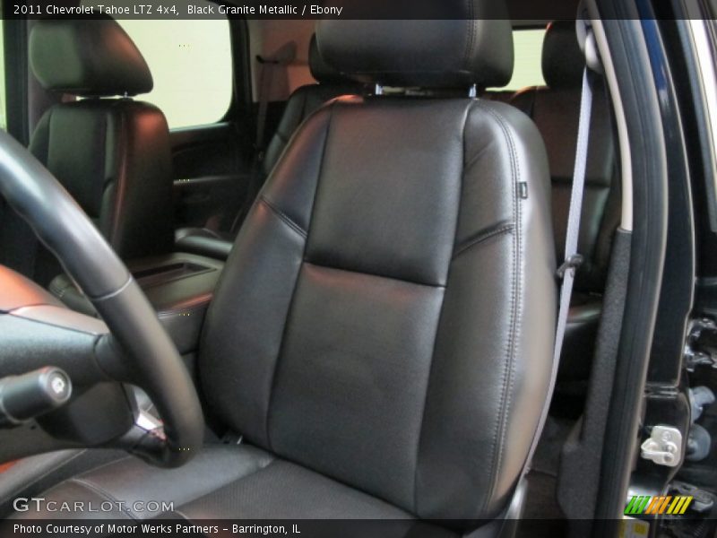 Black Granite Metallic / Ebony 2011 Chevrolet Tahoe LTZ 4x4