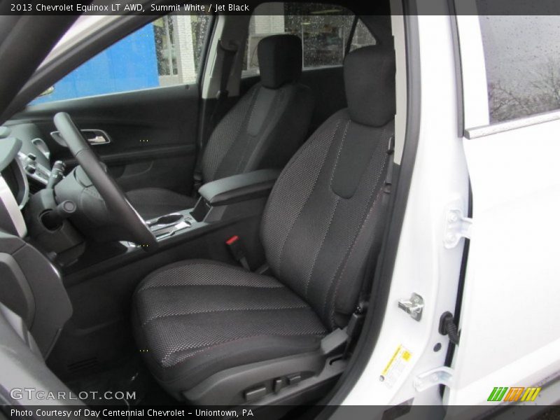 Summit White / Jet Black 2013 Chevrolet Equinox LT AWD