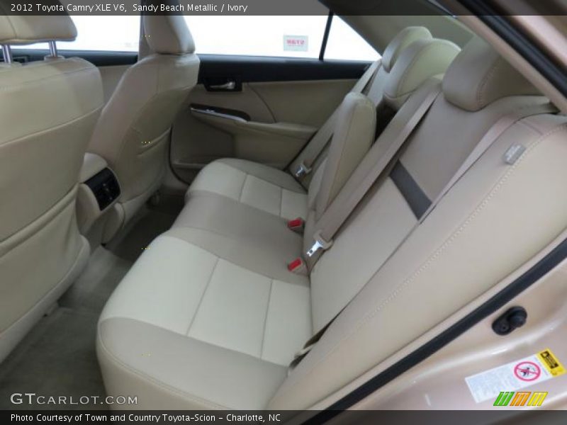 Sandy Beach Metallic / Ivory 2012 Toyota Camry XLE V6