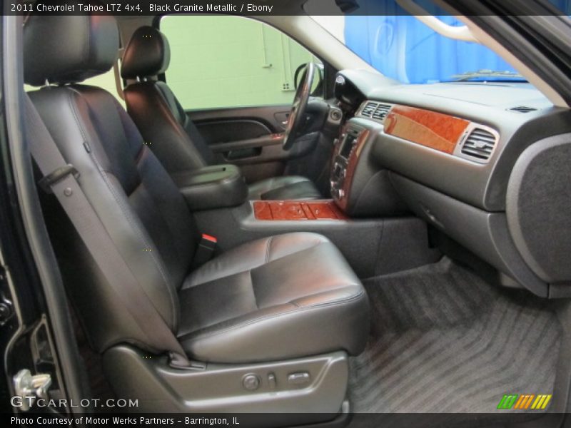 Black Granite Metallic / Ebony 2011 Chevrolet Tahoe LTZ 4x4