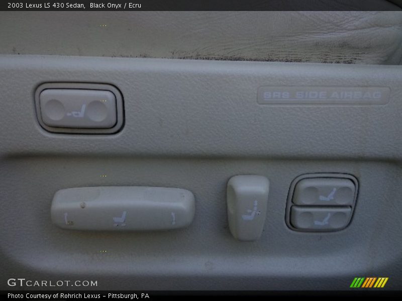 Controls of 2003 LS 430 Sedan