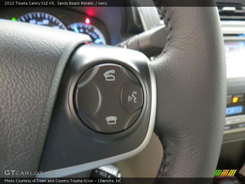 Sandy Beach Metallic / Ivory 2012 Toyota Camry XLE V6