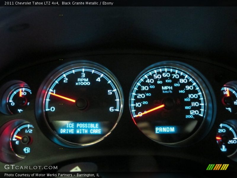 Black Granite Metallic / Ebony 2011 Chevrolet Tahoe LTZ 4x4