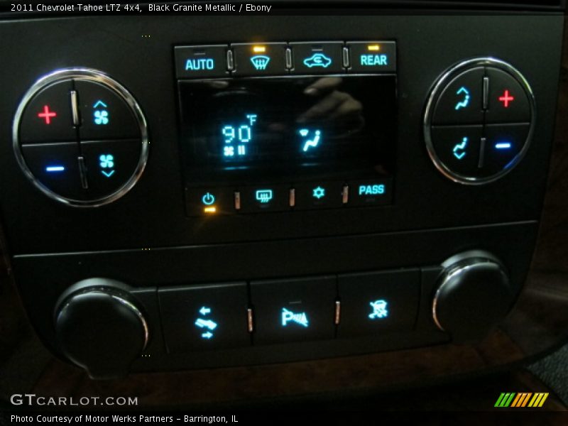 Black Granite Metallic / Ebony 2011 Chevrolet Tahoe LTZ 4x4