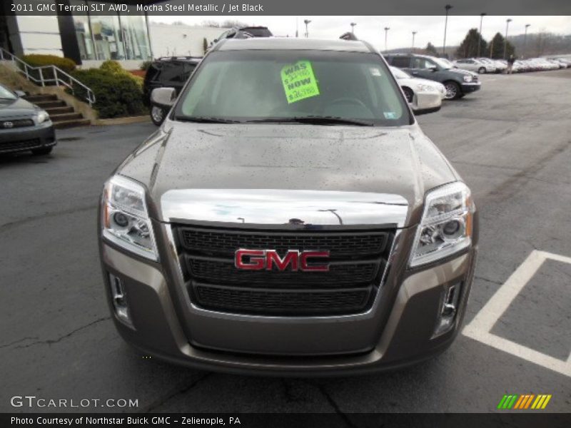 Mocha Steel Metallic / Jet Black 2011 GMC Terrain SLT AWD