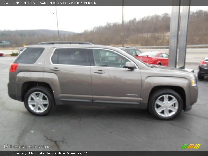 Mocha Steel Metallic / Jet Black 2011 GMC Terrain SLT AWD