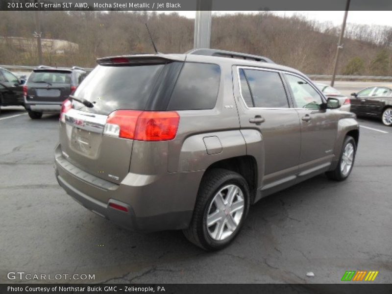 Mocha Steel Metallic / Jet Black 2011 GMC Terrain SLT AWD