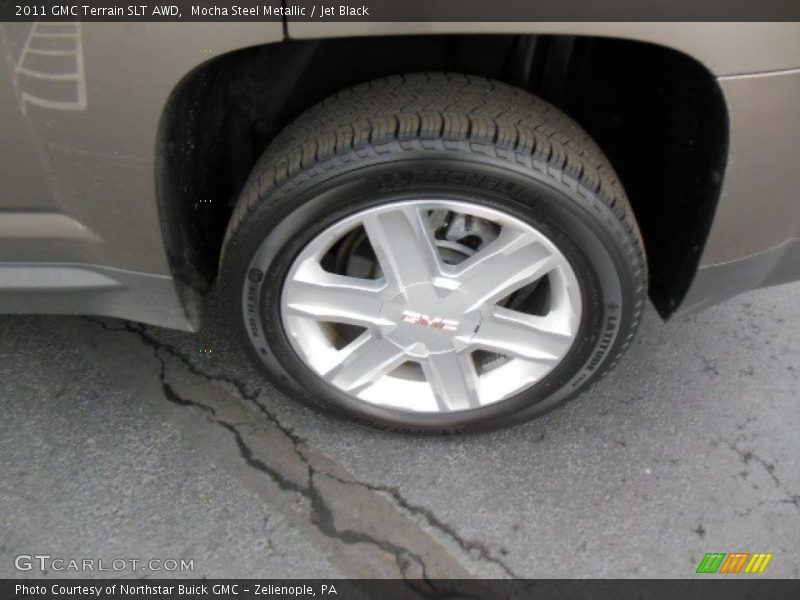 Mocha Steel Metallic / Jet Black 2011 GMC Terrain SLT AWD
