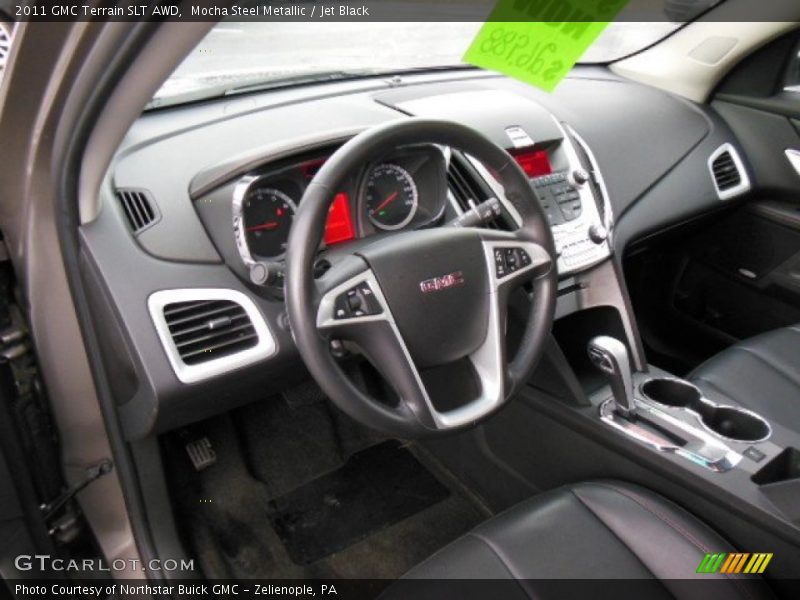 Mocha Steel Metallic / Jet Black 2011 GMC Terrain SLT AWD