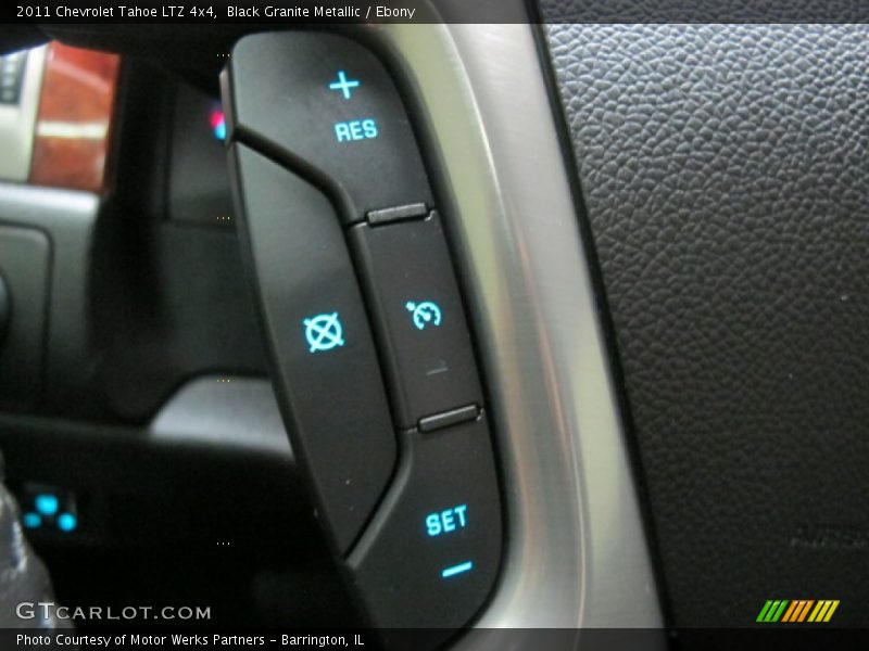 Black Granite Metallic / Ebony 2011 Chevrolet Tahoe LTZ 4x4