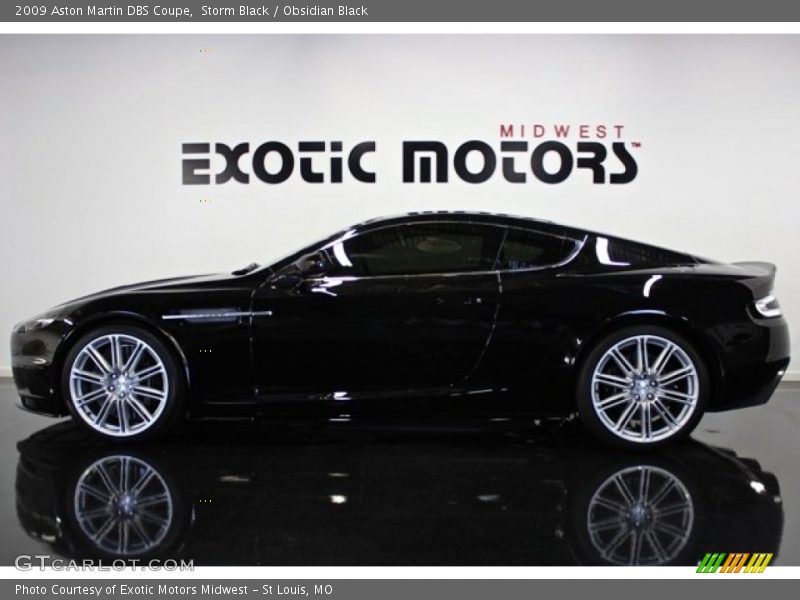 Storm Black / Obsidian Black 2009 Aston Martin DBS Coupe