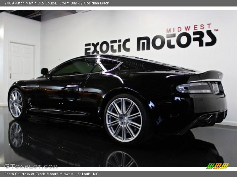 Storm Black / Obsidian Black 2009 Aston Martin DBS Coupe