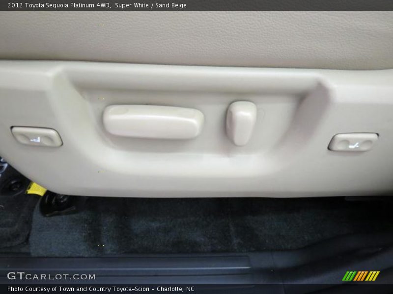 Controls of 2012 Sequoia Platinum 4WD
