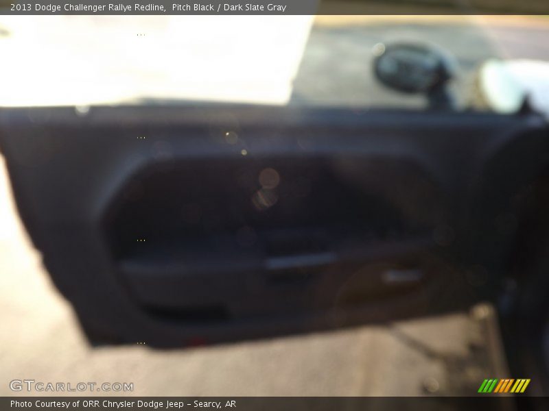 Pitch Black / Dark Slate Gray 2013 Dodge Challenger Rallye Redline