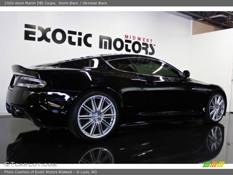 Storm Black / Obsidian Black 2009 Aston Martin DBS Coupe