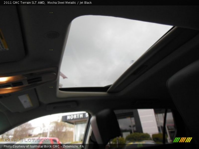 Mocha Steel Metallic / Jet Black 2011 GMC Terrain SLT AWD