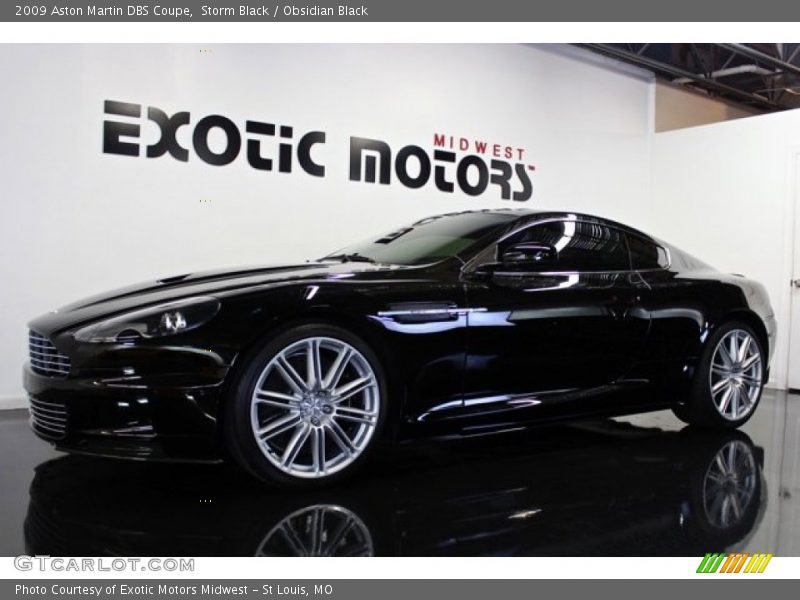 Storm Black / Obsidian Black 2009 Aston Martin DBS Coupe