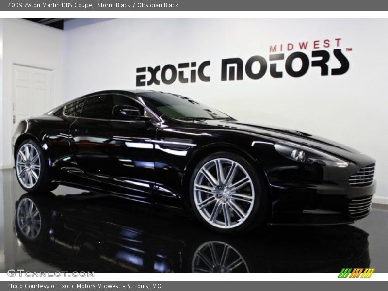 Storm Black / Obsidian Black 2009 Aston Martin DBS Coupe