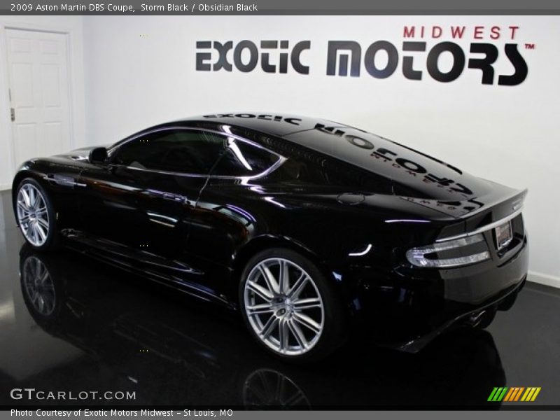 Storm Black / Obsidian Black 2009 Aston Martin DBS Coupe