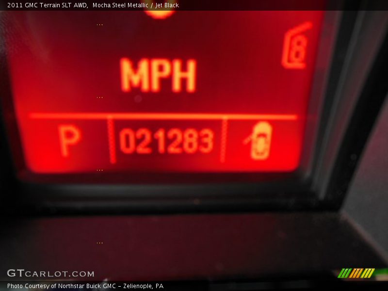 Mocha Steel Metallic / Jet Black 2011 GMC Terrain SLT AWD
