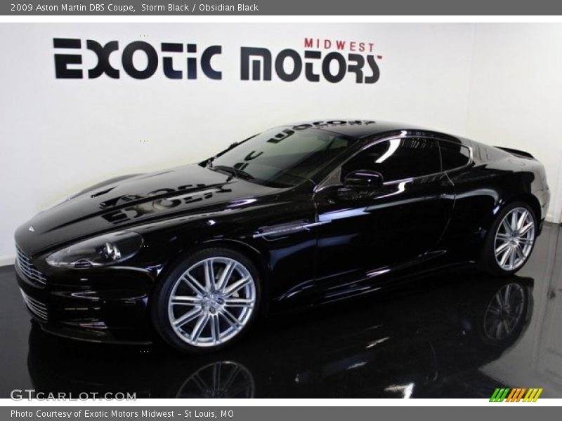 Storm Black / Obsidian Black 2009 Aston Martin DBS Coupe