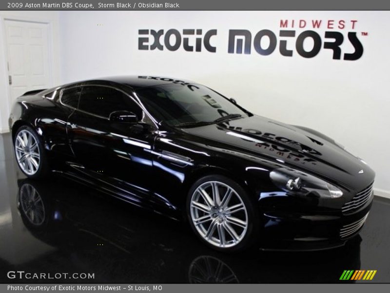 Storm Black / Obsidian Black 2009 Aston Martin DBS Coupe