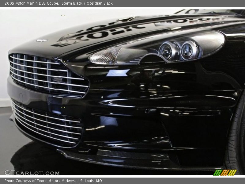 Storm Black / Obsidian Black 2009 Aston Martin DBS Coupe