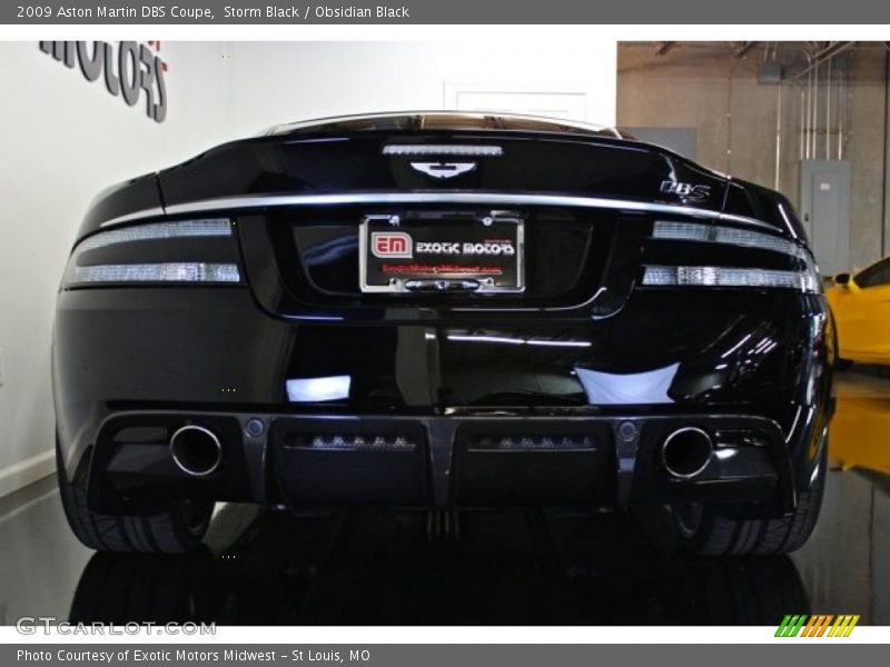 Storm Black / Obsidian Black 2009 Aston Martin DBS Coupe