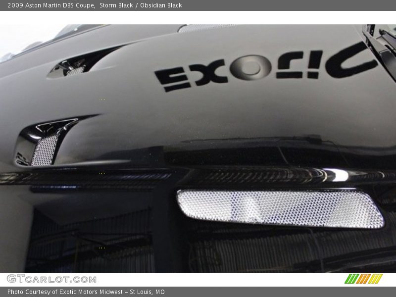 Storm Black / Obsidian Black 2009 Aston Martin DBS Coupe