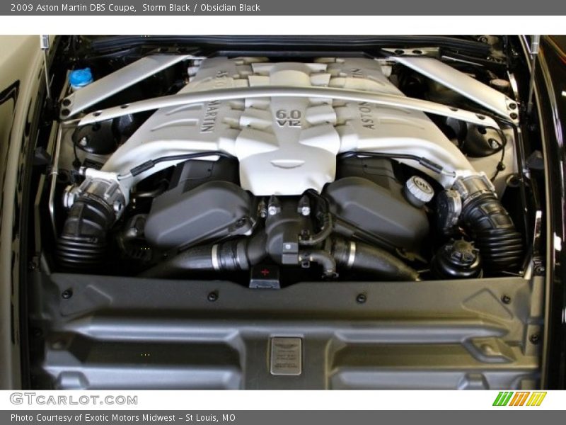  2009 DBS Coupe Engine - 6.0 Liter DOHC 48-Valve V12