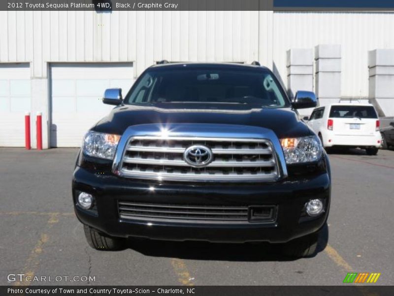 Black / Graphite Gray 2012 Toyota Sequoia Platinum 4WD