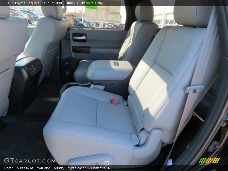 Black / Graphite Gray 2012 Toyota Sequoia Platinum 4WD
