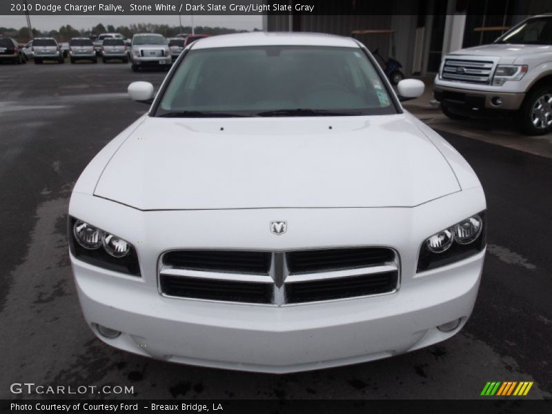 Stone White / Dark Slate Gray/Light Slate Gray 2010 Dodge Charger Rallye