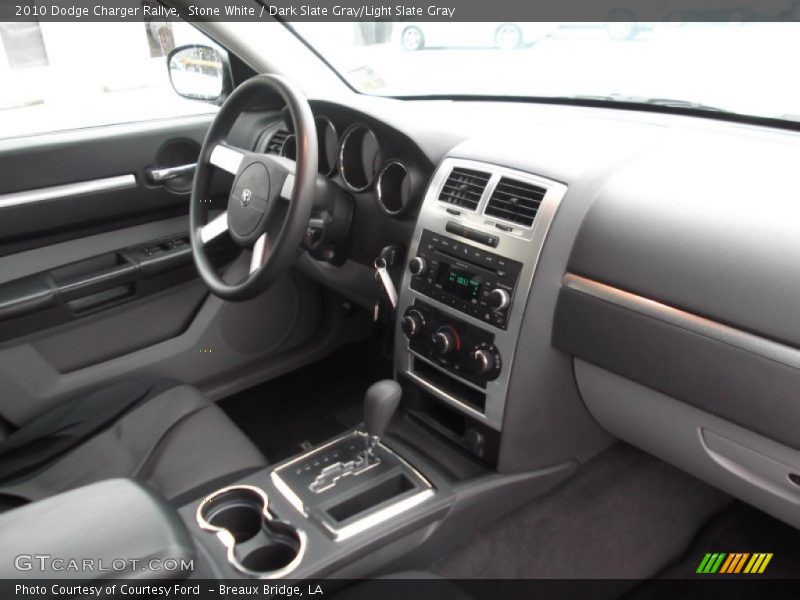 Stone White / Dark Slate Gray/Light Slate Gray 2010 Dodge Charger Rallye