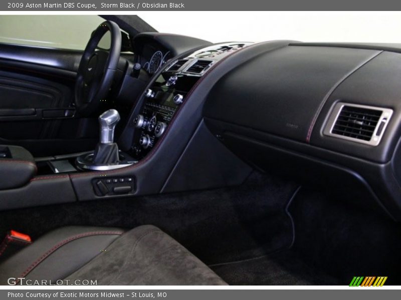 Storm Black / Obsidian Black 2009 Aston Martin DBS Coupe
