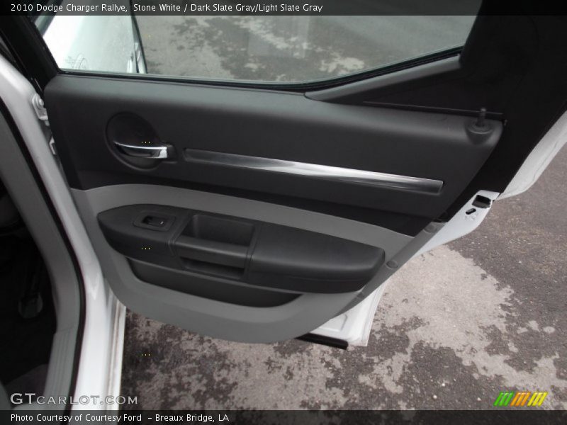 Stone White / Dark Slate Gray/Light Slate Gray 2010 Dodge Charger Rallye